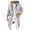 Grey, variant on Jackets for Men Fashion Handsome Long Wool Overcoat Comfortable Warm Soft Hooded Pocket Coat Mens Winter Coats Grey XXL