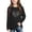 A04 Black, variant on Glow in the Dark Pumpkin Face Sweatshirt for Girls Halloween Graphic Crewneck Long Sleeve Pullover Shirt for Kids Trick or Treat Party School and Casual Fall Wear