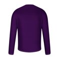 thumbnail image 5 of fatyb Men's Long Sleeve Crew Neck T-Shirts Casual Basic Tees Solid Color Lightweight Tshirts for Men, 5 of 6