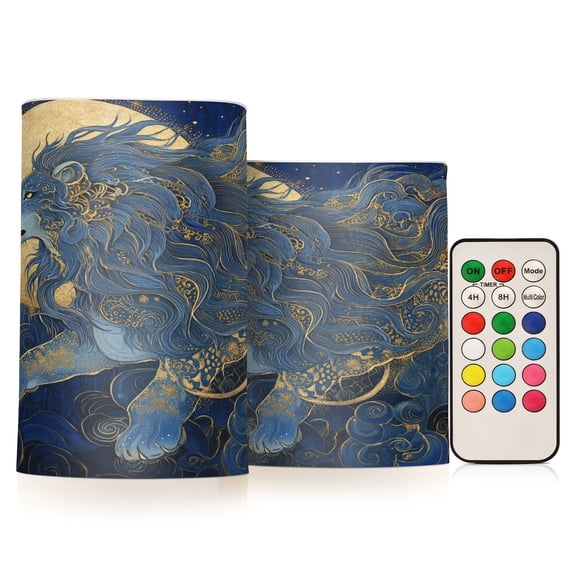 BZSMCE Flameless Candles LED Lights Celestial Majesty Creativity Battery Candles