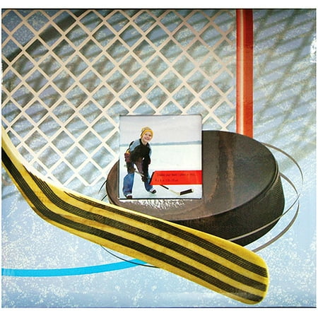 Hockey Album - Sport & Hobby Postbound Album 12''X12'', Hockey