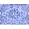 thumbnail image 1 of Ahgly Company Indoor Rectangle Abstract Blue Modern Area Rugs, 3' x 5', 1 of 4