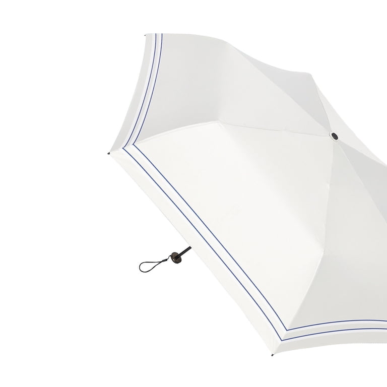 Mini Travel Umbrella Green UV Shield, Ultra-Light 5-Fold Capsule