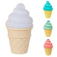 thumbnail image 3 of Farfi Novelty Ice Cream Shaped LED Desk Table Night Light Bedroom Home Decor Lamp Gift (Blue), 3 of 7