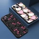thumbnail image 2 of Funda de teléfono Hello kitty para Apple iPhone 13 Pro 14 XR 15 Pro Max XS X 12 Mini 8 Plus SE 11 13Mini, cubierta suave de TPU de lujo, 2 of 5