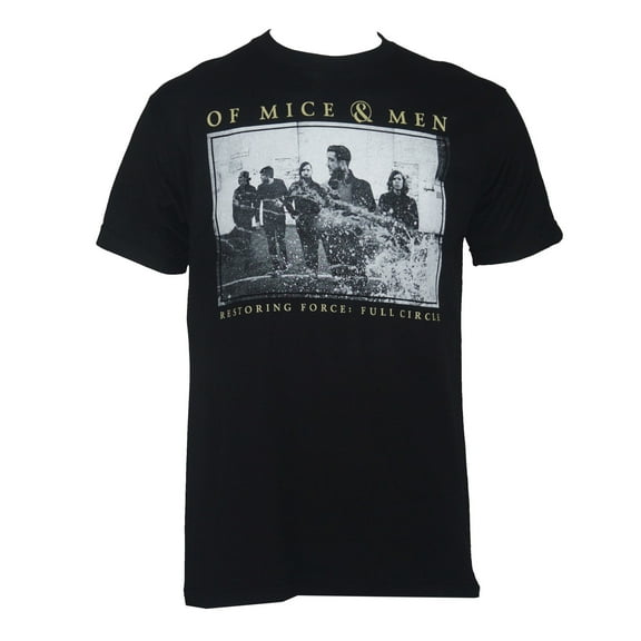 Of Mice & Men Men's Splash T-Shirt Black