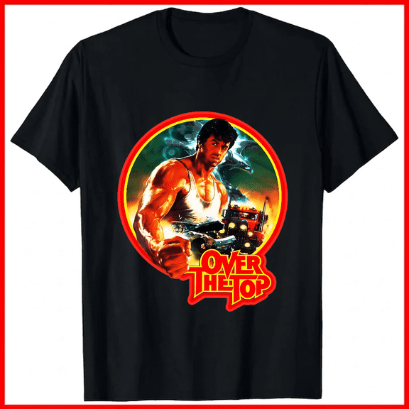 80s Actor Classic Over The Top Funny Movie Sylvester Stallone Unisex T-shirt V19065, up to size 5XL