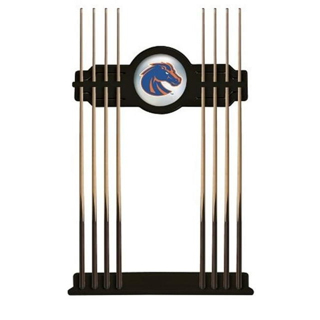 Holland Bar Stool CueBKBoiseS Boise State Cue Rack - Black