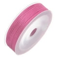 thumbnail image 3 of Twisted Nylon Twine Thread Beading Cord 1.5mm 20M/65 Feet Extra Strong Braided Nylon String, Pink Pearl, 3 of 6