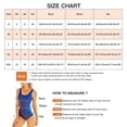 thumbnail image 3 of MSJUHEG One Piece Bathing Suit for Women,Strapless Bathing Suits,Push Up Swimwear,Strapless Swimsuits for Women,Short Sleeve Bathing Suit,Halter Swimwear,Full Coverage Slimming Swimwear Red M, 3 of 5