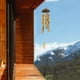 thumbnail image 1 of Campanas de bambú naturales hechas Tubos de bambú Decoración de patio de cáscara de Relajante Pequeño Curvo shamjiam Campanas de viento, 1 of 8