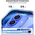 thumbnail image 5 of Crystal Clear Designed for iPhone 16 Case Clear, [Not Yellowing] [16FT Military-Grade Drop Protection], Shockproof Slim Phone Case for iPhone 16, 5 of 7