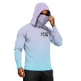 thumbnail image 5 of UPF 50+ Sun Hoodie Mens Long Sleeve UV Sun Protection Hoodie Mask Face Tops for Swimming Running Hiking, 5 of 5