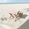 thumbnail image 2 of Society6 Modern Tropical Playful Pink Folding Stool, 2 of 2