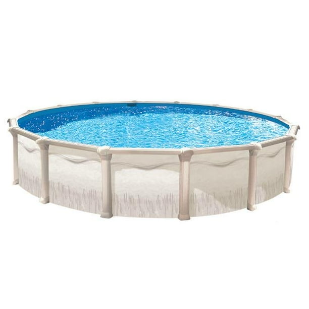 how many gallons in a 24 foot round above ground pool