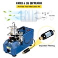 thumbnail image 5 of KFFKFF High Pressure Air Compressor 1800W 4500PSI/30MPA/300BAR High Pressure Compressor 110V Automatic Stop Air Gun Compressor, 5 of 9
