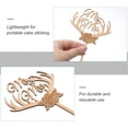 thumbnail image 5 of FOMIYES Rustic Cake Topper Antler Wedding Party Decoration for Couples 1Pack, 5 of 8