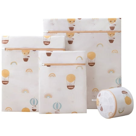 

Xunyuan 1 Set Machine Washing Bags Cartoon Large Capacity Polyester Woman Clothes Underwear Bra Wash Bag Household Supplies
