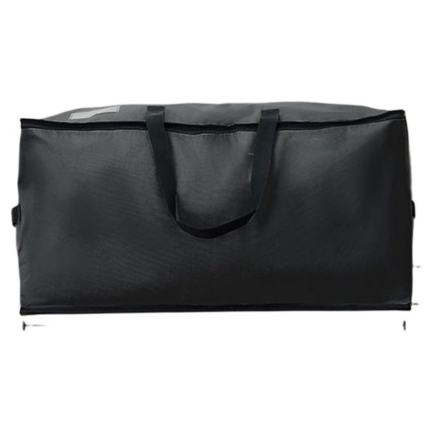 Toystoory Soporte de almacenamiento de ropa Estuche de transporte plegable de gran capacidad PE Contenedor de armario Gadgets para el hogar Almacenamiento y organización del hogar Negro