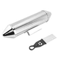 thumbnail image 4 of Percussion Instrument, Stainless Steel Metal Guiro with Scraper, for Professional or Amateur Performance, 4 of 7