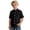a-Black8819, variant on Boys Solid Color Spread Collar Roll Tab Short Sleeve Button Down Shirt With Bust Pocket Casual Regular Fit For Kids School Events Everyday Wear Casual Top