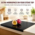 thumbnail image 6 of Large Acrylic Cutting Board with Lip, 25x20cm Chopping Board and Countertop Protector for Kitchen and Home Use, 6 of 8