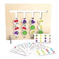 thumbnail image 2 of Slide Puzzle Toy Game Puzzle Actividades de aprendizaje preescolar Form de combinación de colores Rompecabezas para niño Yotijar Deslice el rompecabezas de juguetes, 2 of 7