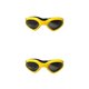 thumbnail image 1 of Billuyoard 1 par de gafas de sol ABS para mascotas, plegables, informales, adorables, de Color sólido, para esquiar al aire libre, snowboard, Amarillo 2piezas, 1 of 6