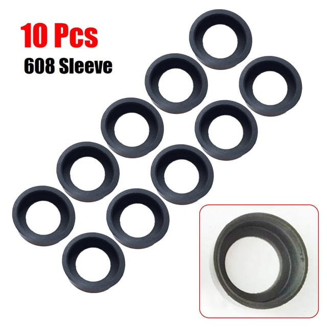 10pcs Power Tools Bearing Rubber Sleeve for 608 Angle Grinder Electric Hammer