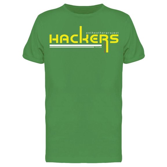 Hackers Design Tee Men's -Image by Shutterstock