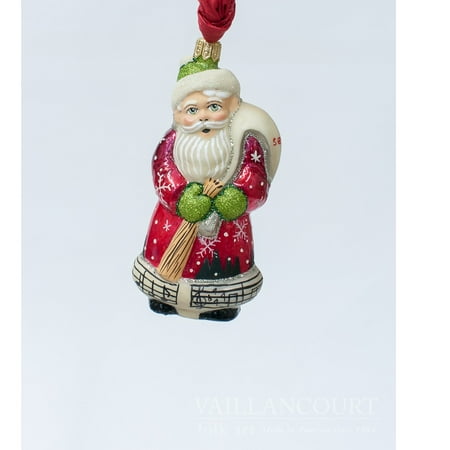 Ornament Mexican Folk Art - Vaillancourt Folk Art 2nd Day of Christmas Two Turtle Doves Polish Ornament New