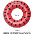 thumbnail image 2 of Swimming Ring Adult Swimming Ring Doughnut Inflatable Swimming Ring 120 cm Large Summer Water Toys Beach Toy Swimming Ring Swimming Chair Swimming Hoo, 2 of 5
