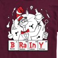 thumbnail image 3 of The Cat in the Hat - Brainy - Men's Short Sleeve Graphic T-Shirt, 3 of 5