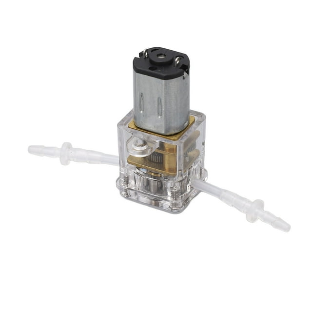 Mini Bomba Peristáltica de 1 ml/min Con Carcasa Transparente, Bomba dosificadora de Líquidos de metal, Para Bombas de Agua, Accesorios para Instrumentos de Belleza, Accesorios