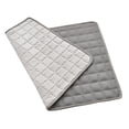 thumbnail image 3 of Pet Cooling Mat for Dogs, Medium Reusable Dog Home Mat Extra Large Easy-Fold Pet Cool Pad for Home Travel, Self Cooling Pad for Cats in Hot Summer Cool Pad for Dogs (Grey, 110 * 80cm), 3 of 4