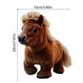 thumbnail image 3 of Plush Horse Toy For Children Educational Toy With Safe Certified Materials Cute Classic Design Ultra Soft Texture And Sturdy Easy To Clean Quality Perfect For Play Decoration And, 3 of 4