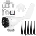 thumbnail image 2 of Wind Turbines, Electromagnetic/Yaw Low Vibration Beautiful Exterior Wind Generator, For Cabins Terraces, 2 of 8