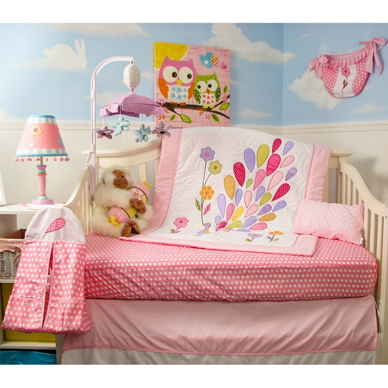 Peacock crib bedding 2025