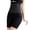 Black, variant on High Waist Striped Tummy Control Mid-Thigh Shapewear Shorts, Honeycomb Butt Lifter Seamless Compression Shaping Shorts for Women, Anti-Chafing Body Shaper Under Dress - Black XXL