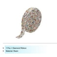 thumbnail image 3 of 1 Roll 3 Yards Self Adhesive Crystal Rhinestone Diamond Ribbon for Arts & Crafts Project Mixed Colors, 3 of 5