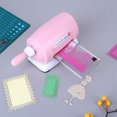 thumbnail image 5 of Briartw Pink Die-Cutting Machine with 2 Acrylic Plates for DIY Crafting, Scrapbooking, and Paper Card Making, 5 of 7