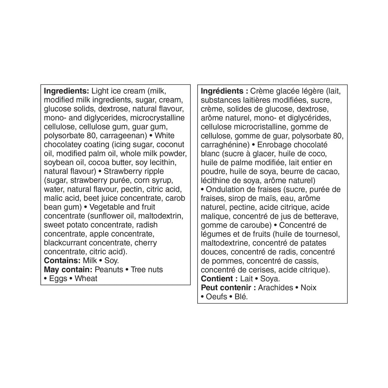 Great Value Barbie Strawberry Swirl Light Ice Cream Bars, 4 x 80 mL