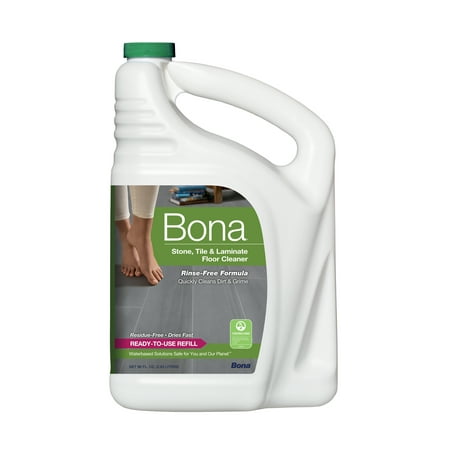 Bona Stone, Tile & Laminate Floor Cleaner Refill, 96 fl (The Best Floor Cleaner For Tile)