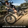 thumbnail image 2 of Mongoose Malus Fat Tire Mountain Bike, 26 Inch Wheels, Ages 14+, Tan, 2 of 7