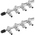 thumbnail image 1 of 2pcs Aquarium Air Flow Control Valve Lever Distributor Chromium Copper Four Hole Splitter Aquarium Air Tube, 1 of 5