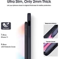 thumbnail image 4 of Liquid Silicone Case for iPhone 11, [Flat Edge Design] [Camera Protection] [Anti Fingerprint] 4 Layers Protect Scratch Proof Anti Drop Microfiber Phone Cover, 6.1", Black, 4 of 7