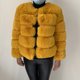 thumbnail image 1 of Abrigo de piel sintética para mujer, mullida Chaqueta corta de alta calidad, Tops peludos a la moda, otoño e invierno, 2024, 1 of 5