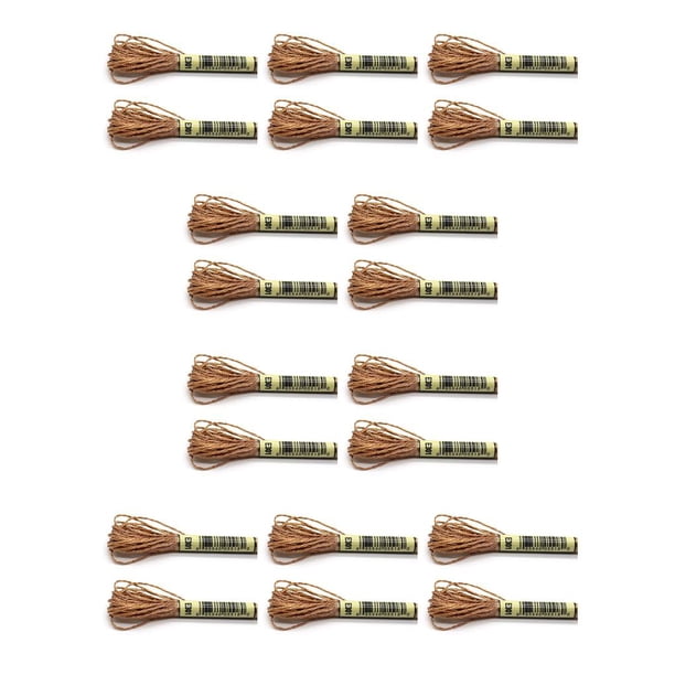 Ounissouiy 2 piezas de hilos de bordar, punto de cruz metálico, suministro para tejer, suministros de hilo para manualidades, herramientas de costura, Type1 NO1 Ounissouiy CBP221895