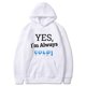 thumbnail image 2 of Sudadera Gibobby Mujer Moda con capucha y estampado de letras Manga larga S, 2 of 4