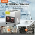 thumbnail image 2 of VEVOR Ultrasonic Cleaner with Digital Timer & Heater, Professional Ultra Sonic Jewelry Cleaner, Stainless Steel Heated Cleaning Machine Circuit Board (2L), 2 of 9